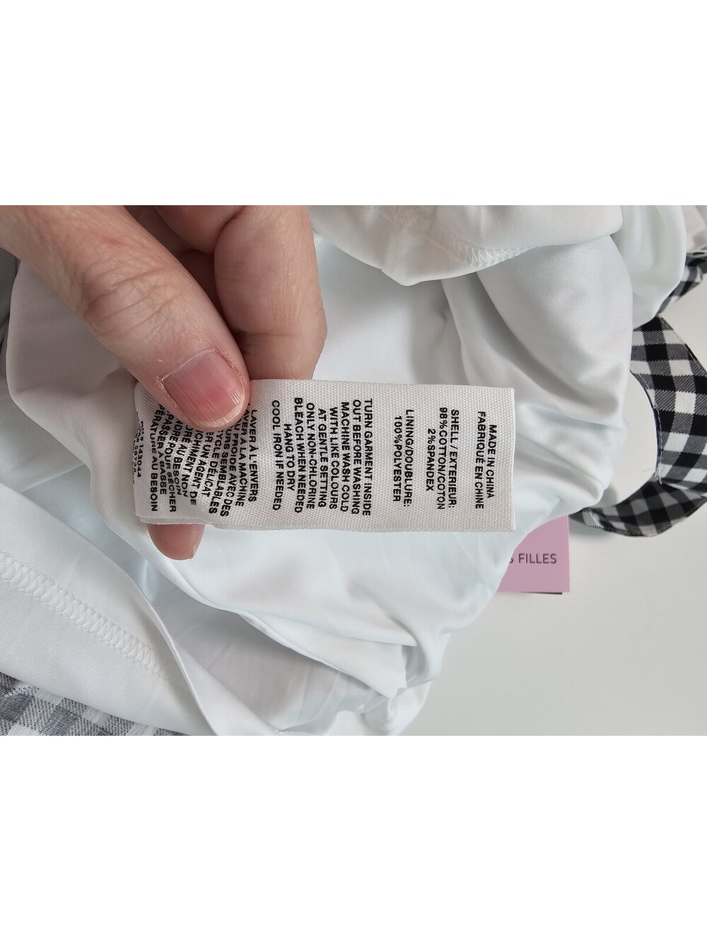 Avec Les Filles Black and White Gingham Midi - Picture 11 of 15